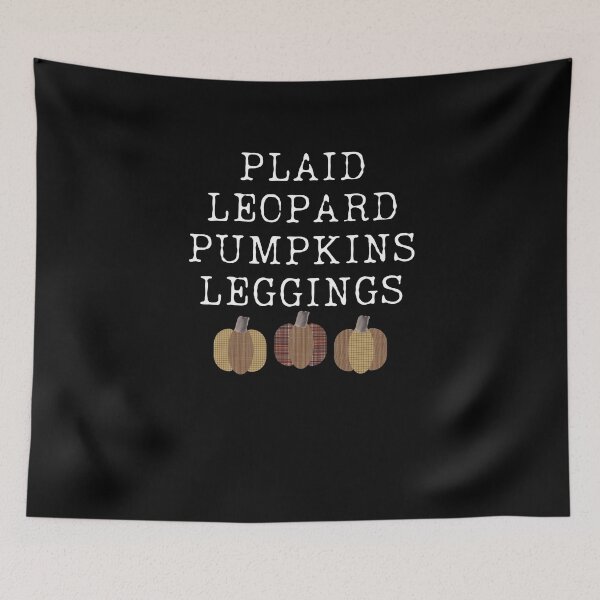 Item preview, Plaid, Leopard, Pumpkins, Leggings designed and sold by The Long's Way Home.
