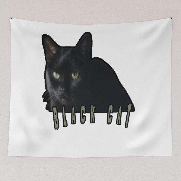 Item preview, Black Cat t-shirt & sticker designed and sold by storetrial2022.