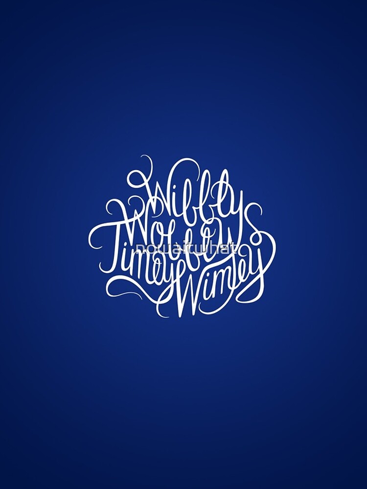 Wibbly Wobbly White by nowaitwhat