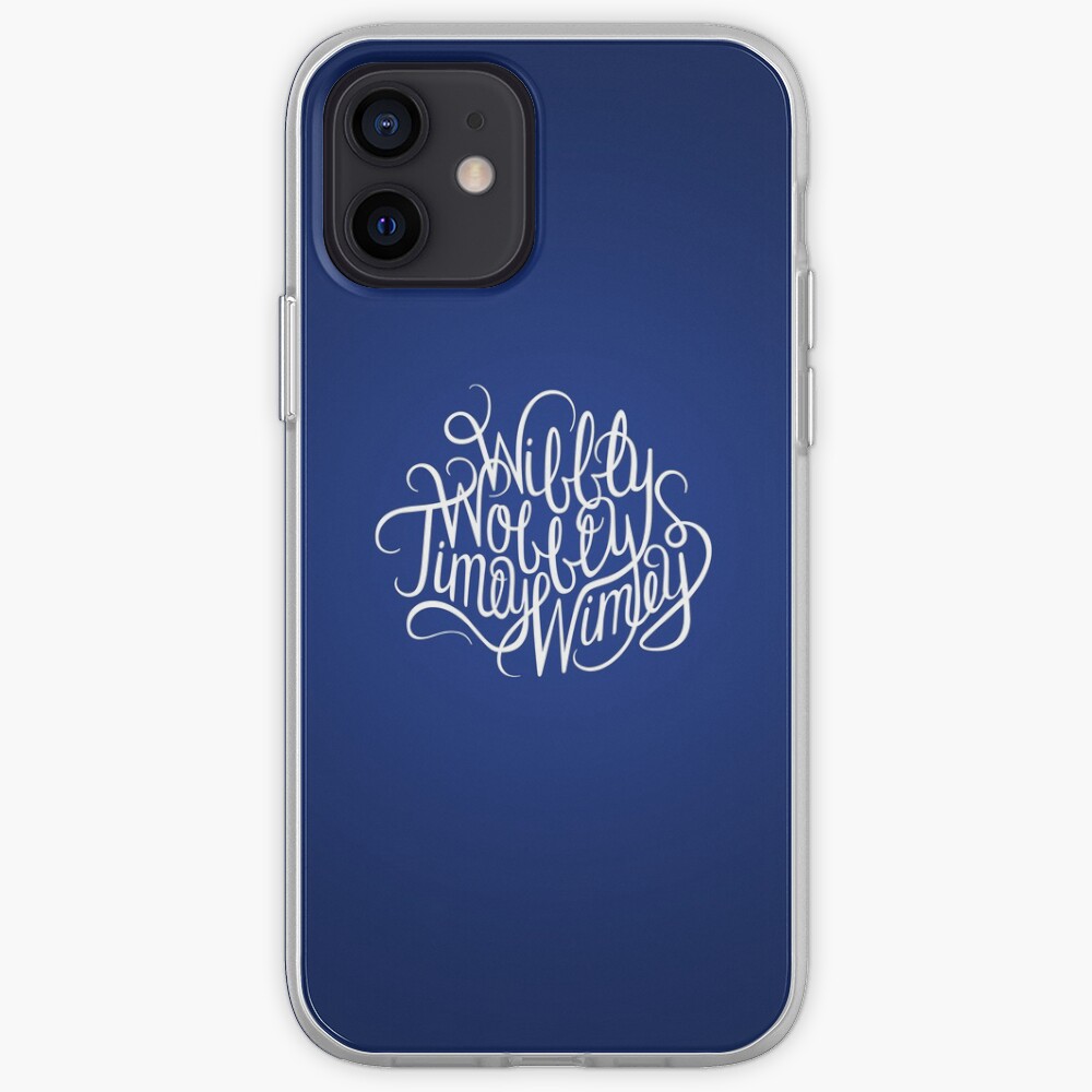 Wibbly Wobbly White iPhone Case & Cover