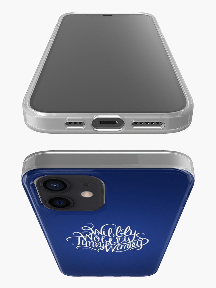 Alternate view of Wibbly Wobbly White iPhone Case & Cover