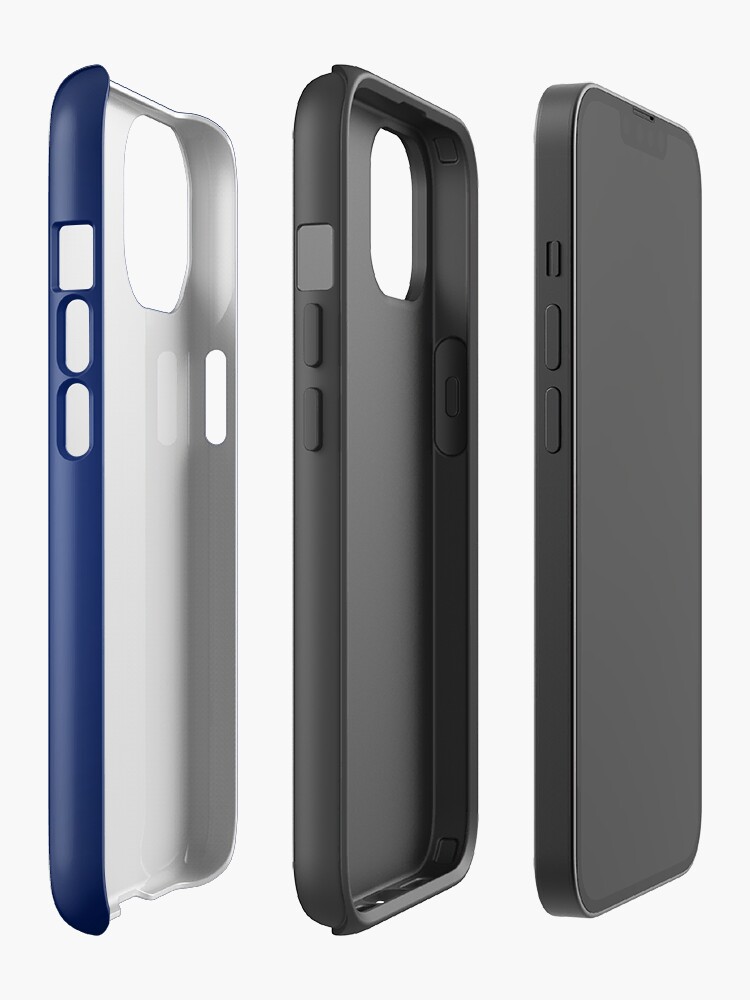 Alternate view of Wibbly Wobbly White iPhone Case