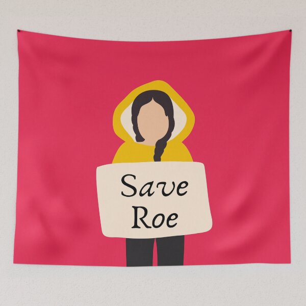 Item preview, Pro Choice | Save Roe | Her Body Her Choice | Rally For Abortion Justice designed and sold by Giovanni's  Brown Quotes.