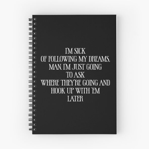 Item preview, I’m sick of following my dreams, man. I’m just going to ask where they’re going and hook up with ’em later - Sarcastic Funny Hilarious Present For Mom, Dad , Girlfriend Or Boyfriend designed and sold by Aymanclothings.
