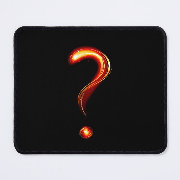 Item preview, Fiery question mark designed and sold by Blackmoon9.