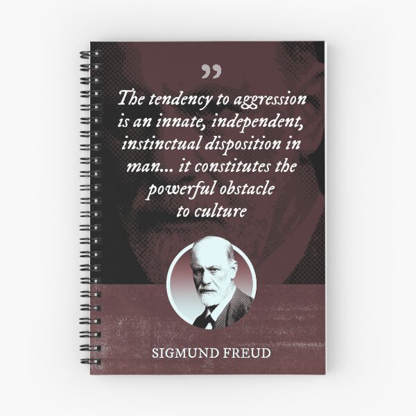 Item preview, Sigmund Freud - The tendency to aggression is an innate, independent, instinctual disposition in man... it constitutes the powerful obstacle to culture designed and sold by Syahrasi.
