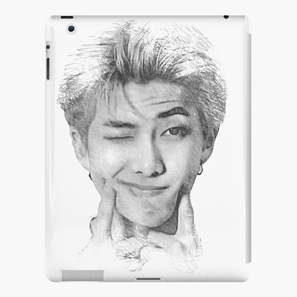 "Kim Namjoon, Namjoon, BTS, BTS Fanart, Fanart, Kpop, Pencil Sketch ...