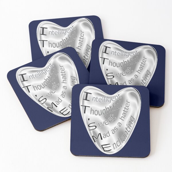 Item preview, Affirming acrostic poem on chrome heart designed and sold by CottagePop.