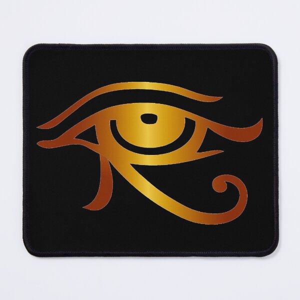 Item preview, Eye of Horus in Orange Design Ancient Egyptian Symbol  designed and sold by LGbubble.
