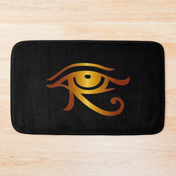 Item preview, Eye of Horus in Orange Design Ancient Egyptian Symbol  designed and sold by LGbubble.