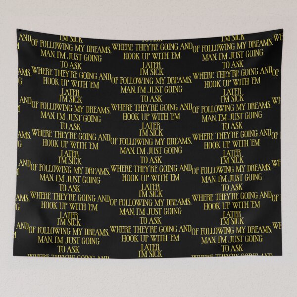 Item preview, I’m sick of following my dreams, man. I’m just going to ask where they’re going and hook up with ’em later - Sarcastic Funny Hilarious Present For Mom, Dad , Girlfriend Or Boyfriend designed and sold by Aymanclothings.