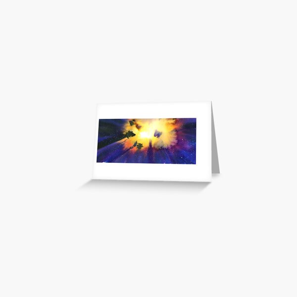 Movement of Energy Greeting Card