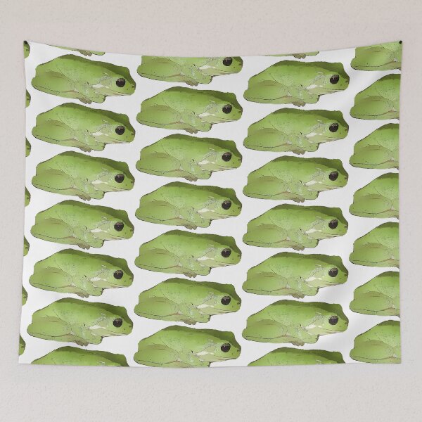 Item preview, Dumpy Green Tree Frog designed and sold by KxNation.