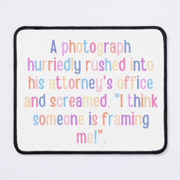 Item preview, Lawyer joke/pun - funny lawyer gift (color) #6 designed and sold by PickaSticka.