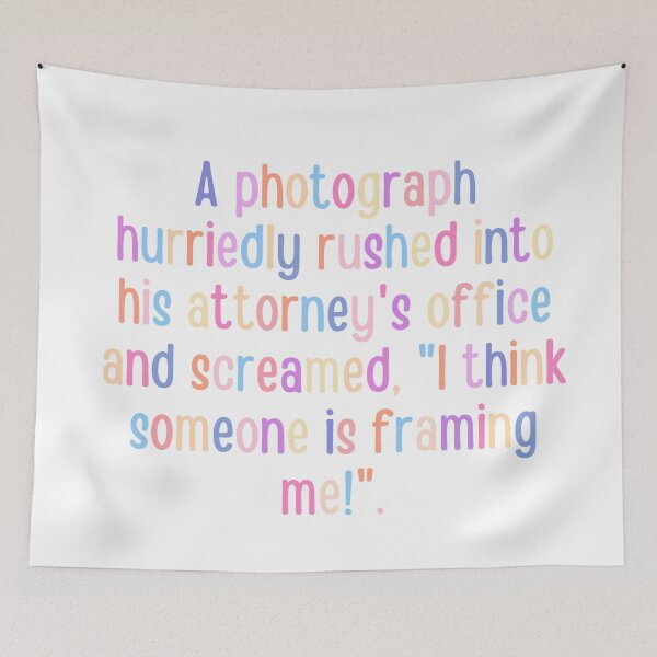 Item preview, Lawyer joke/pun - funny lawyer gift (color) #6 designed and sold by PickaSticka.