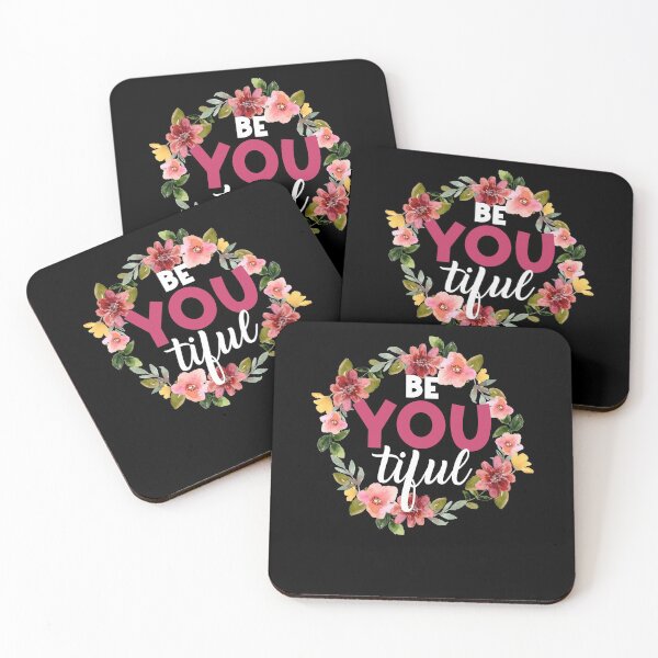 Item preview, Be you tiful with flowers designed and sold by fatshirt.