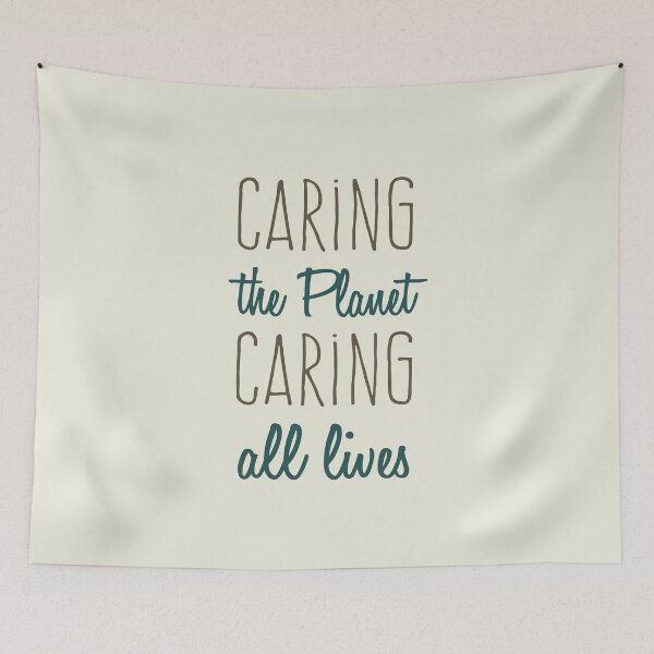 Item preview, Caring the Planet, caring all lives designed and sold by Vanesa Duque.