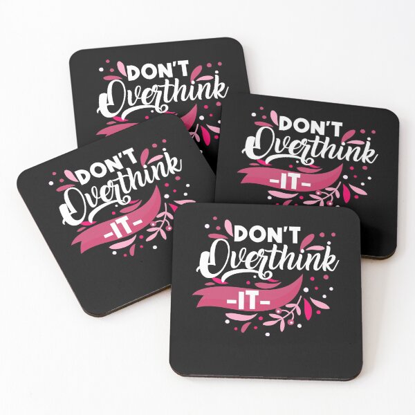 Item preview, Don´t overthink it designed and sold by fatshirt.