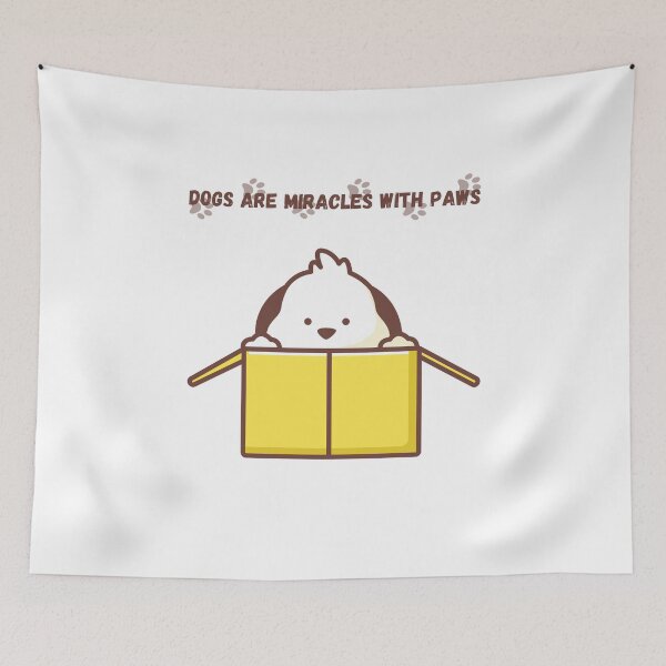 Item preview, DOGS ARE MIRACLES WITH PAWS designed and sold by MashionDesign.