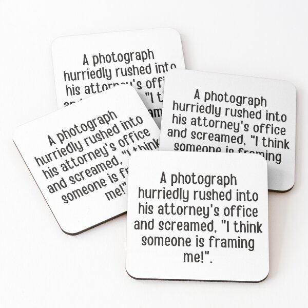 Item preview, Lawyer joke/pun - funny lawyer gift #6 designed and sold by PickaSticka.