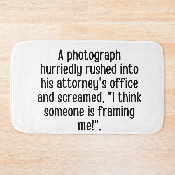 Item preview, Lawyer joke/pun - funny lawyer gift #6 designed and sold by PickaSticka.