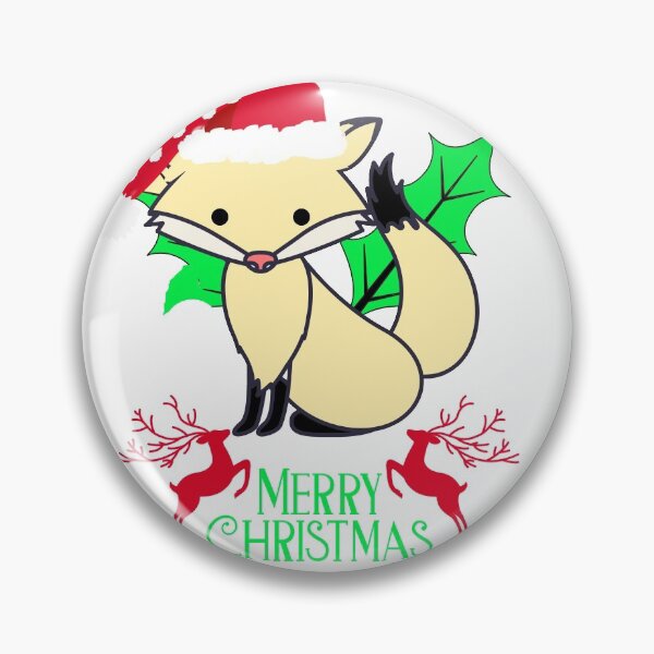 Item preview, funny merry christmas fox for kids  designed and sold by myt-shirt.
