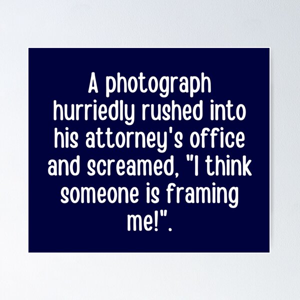 Item preview, Lawyer joke/pun - funny lawyer gift (white/grey) #6 designed and sold by PickaSticka.