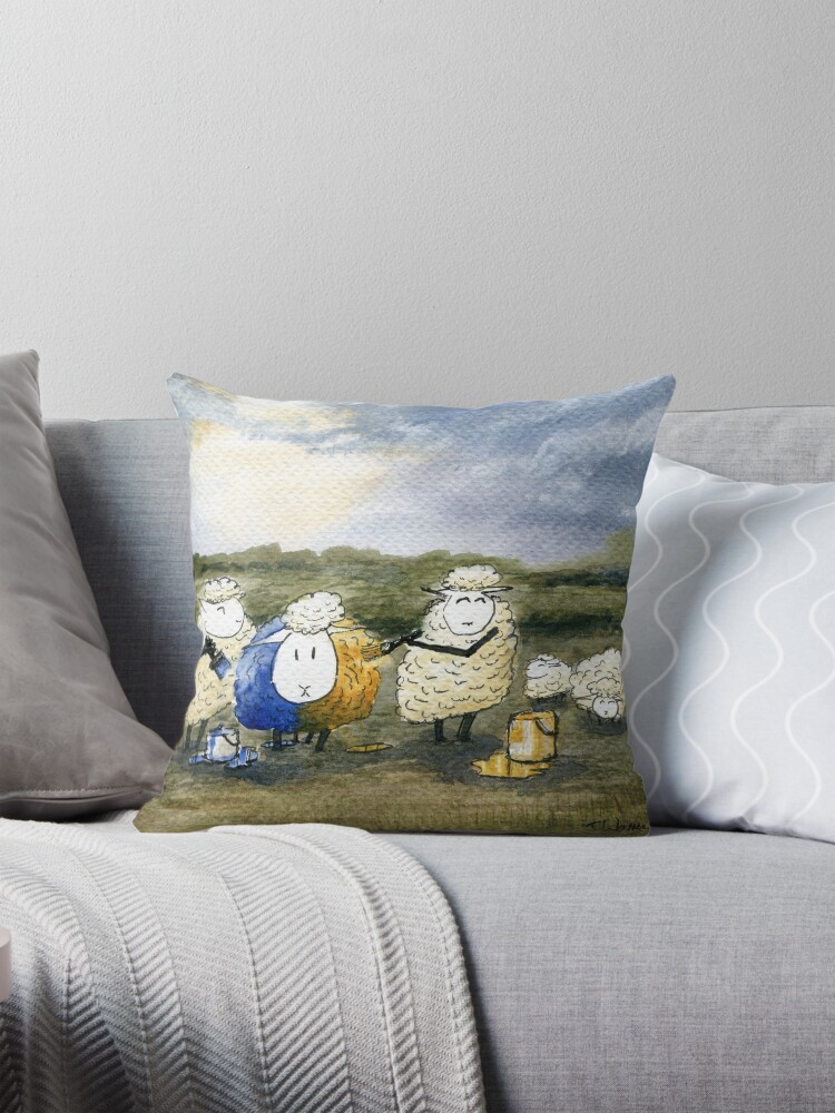 Item preview, Throw Pillow designed and sold by jonwarren.