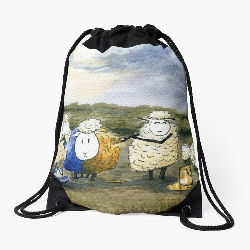 Item preview, Drawstring Bag designed and sold by jonwarren.