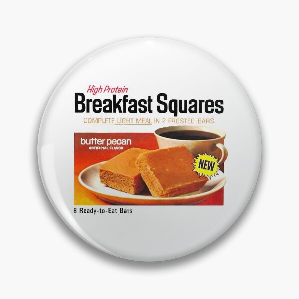Item preview, HIGH PROTEIN BREAKFAST SQUARES - PACKAGING designed and sold by ThrowbackAds.