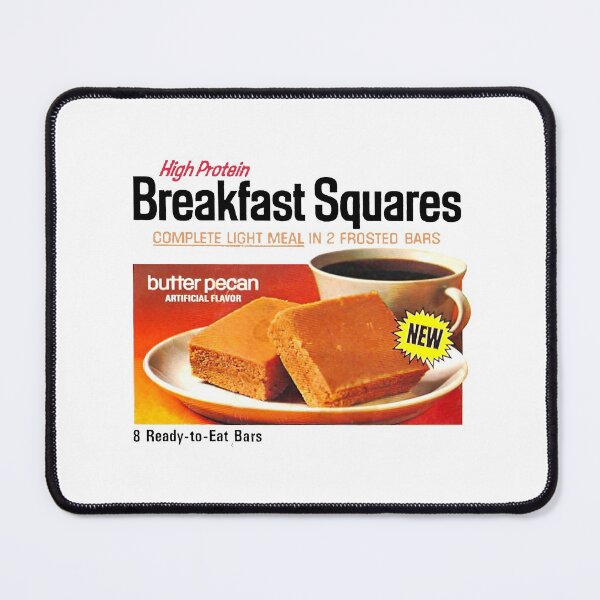 Item preview, HIGH PROTEIN BREAKFAST SQUARES - PACKAGING designed and sold by ThrowbackAds.
