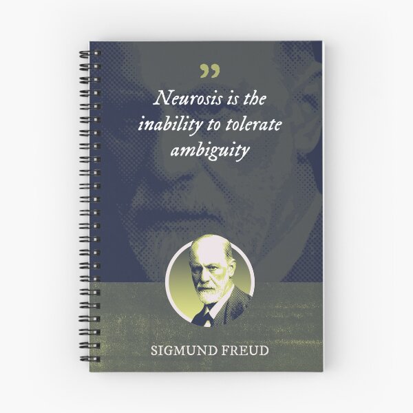 Item preview, Sigmund Freud - Neurosis is the inability to tolerate ambiguity designed and sold by Syahrasi.