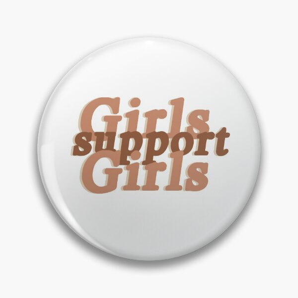 Item preview, Girls support girls sticker designed and sold by insolation-art.