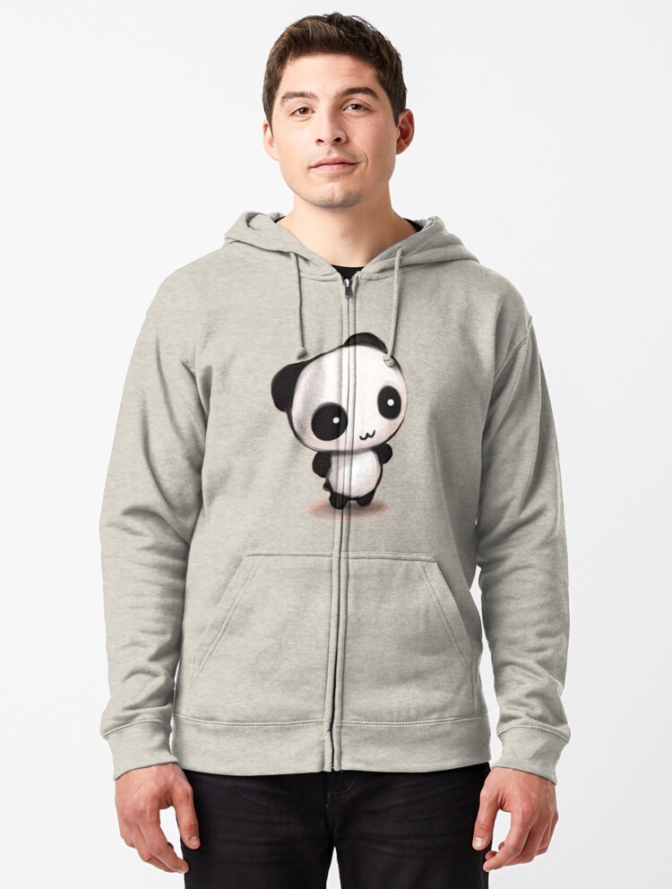 pink panda hoodie