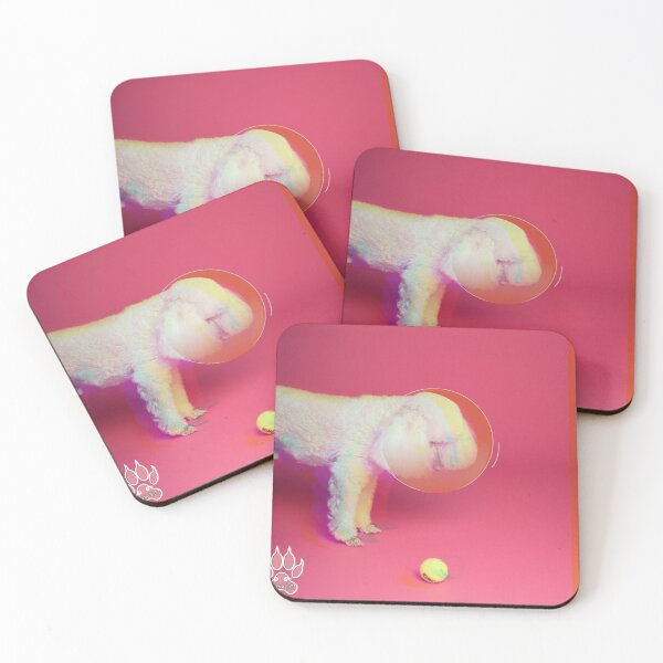 Item preview, Poodle dog play on tennis ball designed and sold by Mirage Store.