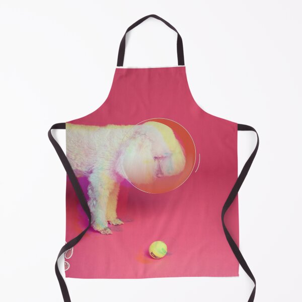Item preview, Poodle dog play on tennis ball designed and sold by Mirage Store.