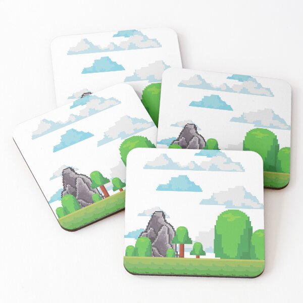 Item preview, The Arcade Girl Gamer | Pixelated Game Icons Scenery Pattern designed and sold by avinigav.