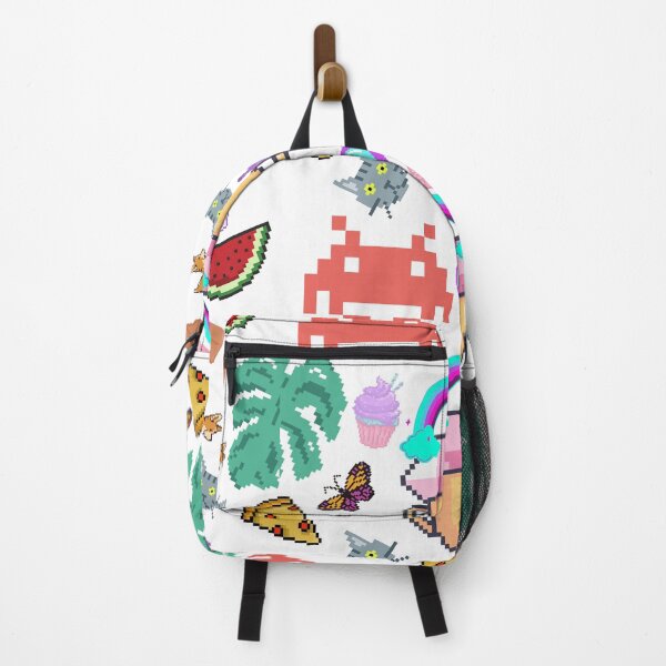 Item preview, The Arcade Girl Gamer | Pixelated Game Icons Scenery Pattern designed and sold by avinigav.