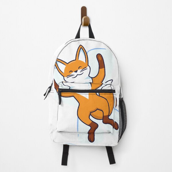 Item preview, Christmas cute fox MAKING A SNOW ANGEL designed and sold by Emil1993.