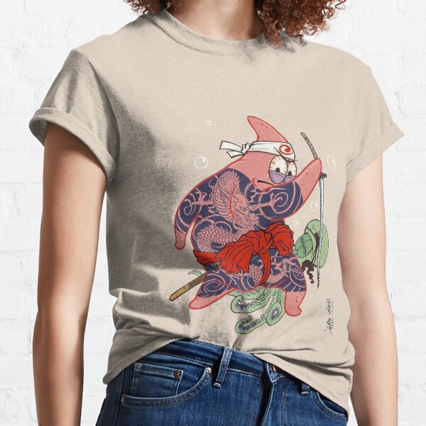 Spongebob Patrick Sumo Style Classic T-Shirt