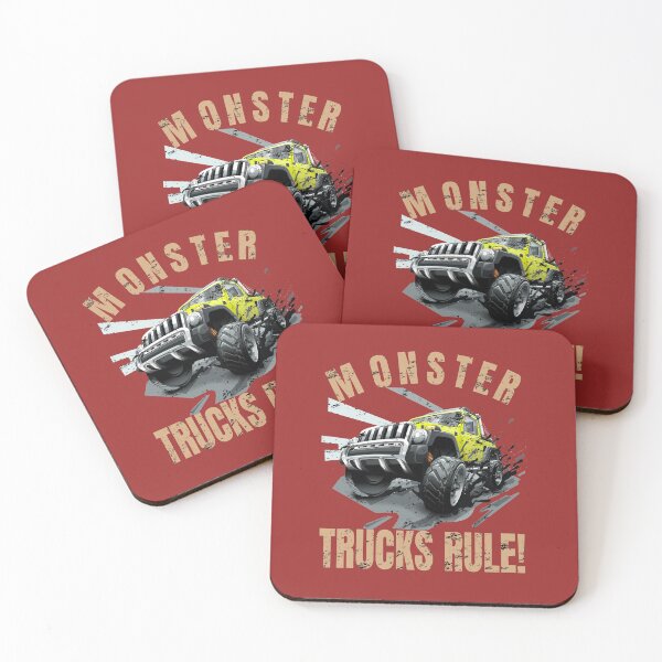 Item preview, Cool Monster Trucks Rule - Gravedigger - Big Wheels designed and sold by Zavola.