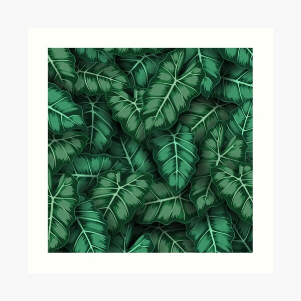 Forest Leaves Art Print