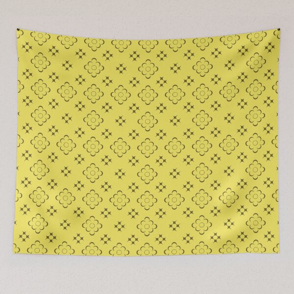 Item preview, Clouds Moon and Stars Dark Yellow Repeat 5748 designed and sold by Art in My Loft.