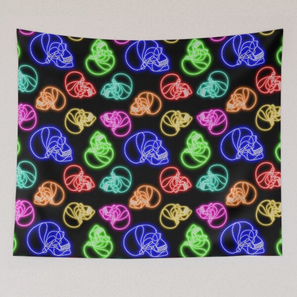 Item preview, Neon Skulls designed and sold by Pear Tree Studio.