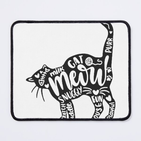 CAT meou Tapis de souris