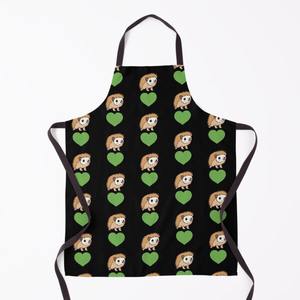 Artikelvorschau, Grüner Herz-Igel für Igel-Liebhaber entworfen und verkauft von Mochi-Merch.