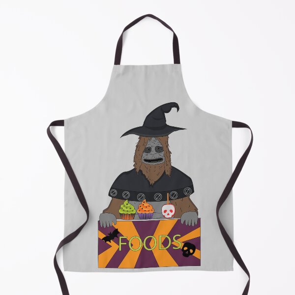 Item preview, Big lez show sorcerer halloween customes and cupcakes halloween truck, funny bigfoot, bigfoot halloween, sasquatch halloween, sasquatch costume designed and sold by SGS-.