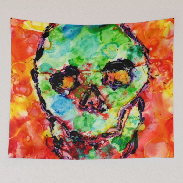 Item preview, "Meditation on Emphemerality" Skull designed and sold by Gelarie Johnson.