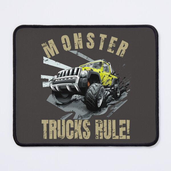 Item preview, Cool Monster Trucks Rule - Gravedigger - Big Wheels designed and sold by Zavola.