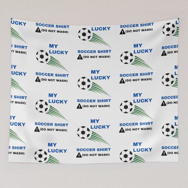 Item preview,  My Lucky Soccer Shirt Do Not Wash designed and sold by BhavyaBathla.